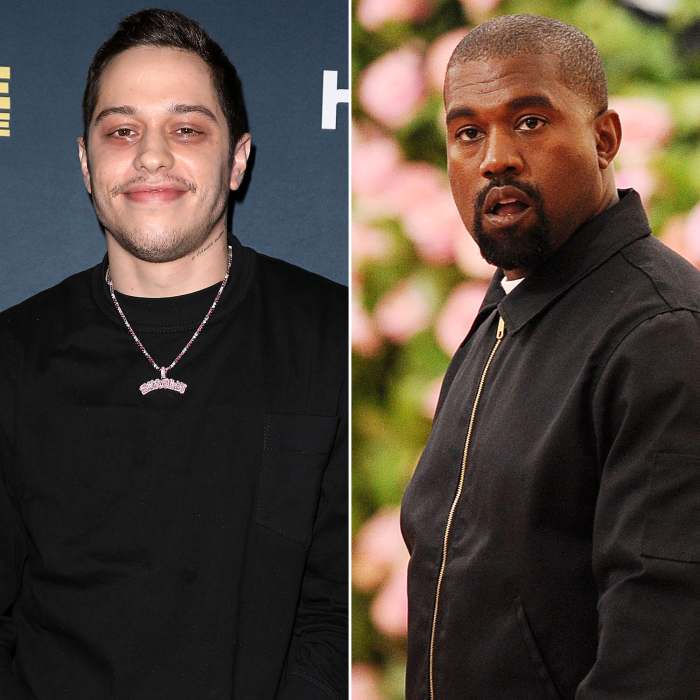 Pete Davidson's Alleged Texts to Kanye West Reveal Mental Help Offers, Threat to 'Stop Being Nice' Amid Kim Kardashian Romance