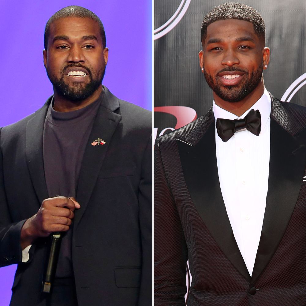 Kanye West and Tristan Thompson Grab Dinner Together Amid Kim Kardashian, Paternity Drama