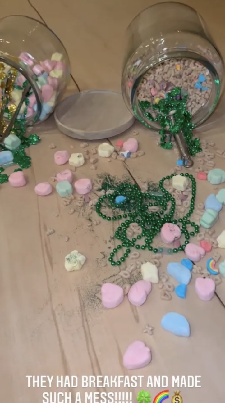 Kardashian-Jenner Kids Celebrate St. Patrick's Day 2022 Sweet Treat