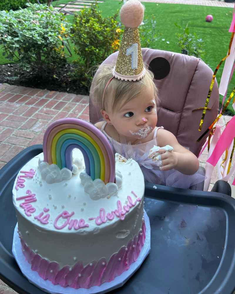 Keep It Colorful Inside Hilary Duff and Matthew Koma Daughter Mae 1st Birthday