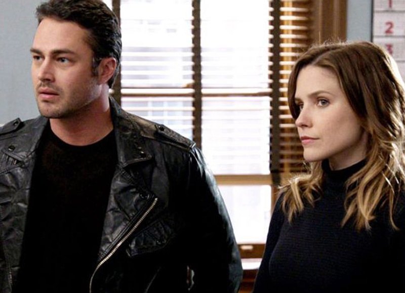 Kelly Severide Taylor Kinney and Erin Lindsay Sophia Bush Chicago Fire and Chicago PD Past Romance Guide to How the One Chicago Characters Are Related