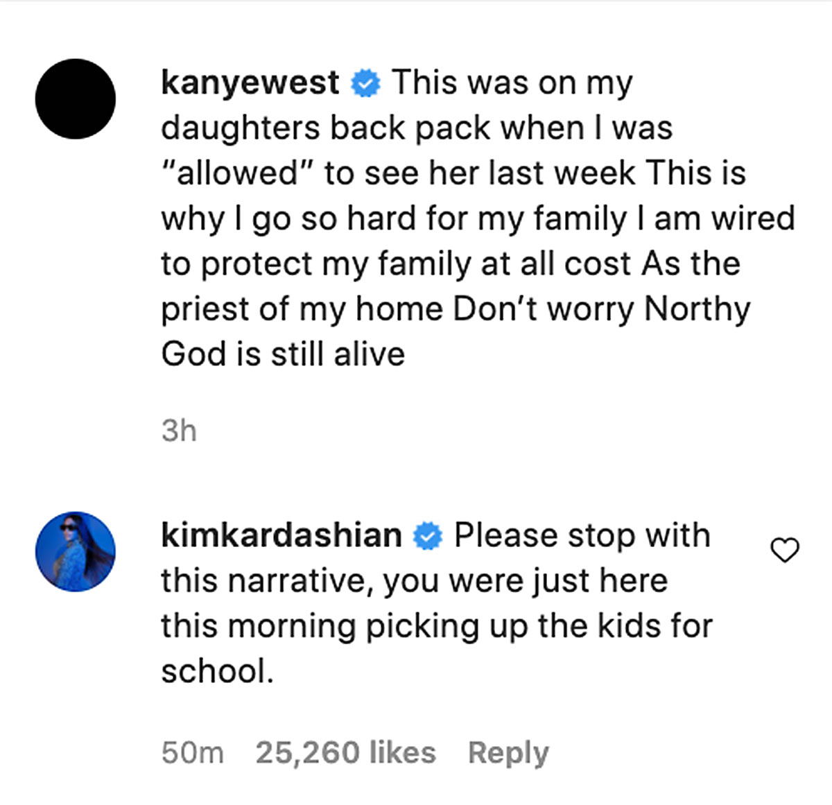Kim Kardashian Begs Kanye West to Stop False Narrative About Coparenting Struggles 2