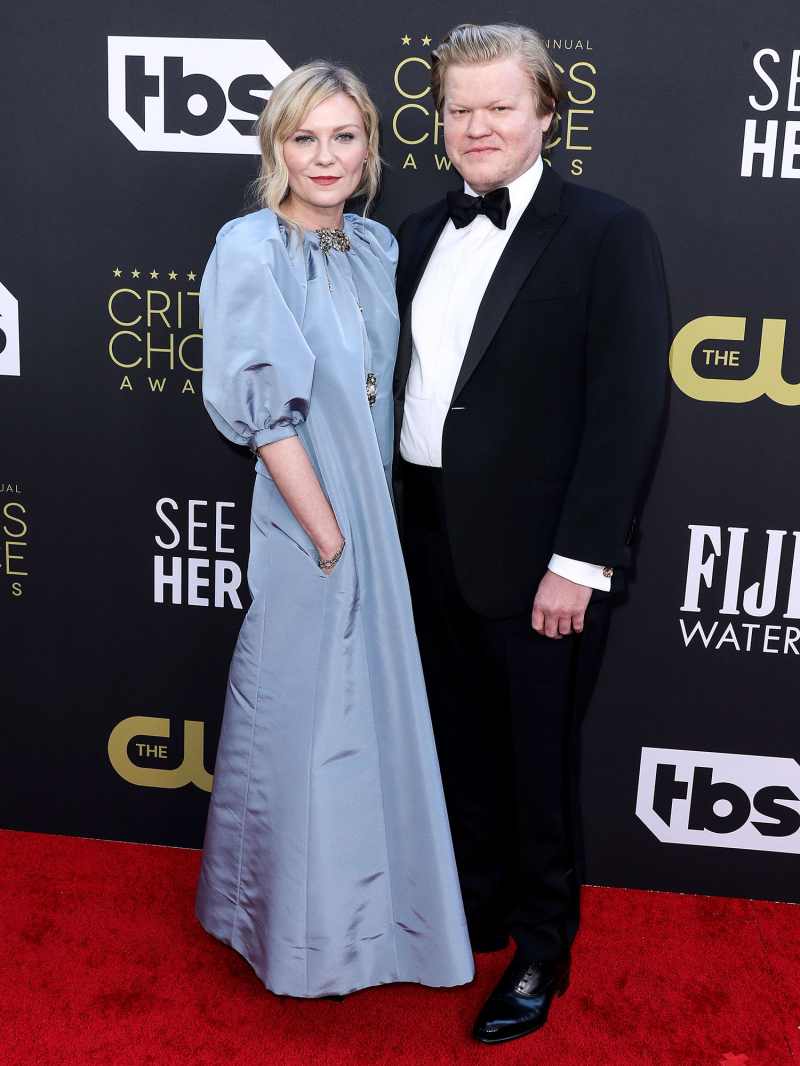 Kirsten Dunst and Jesse Plemons Hottest Couples on the Critics Choice Awards 2022 Red Carpet