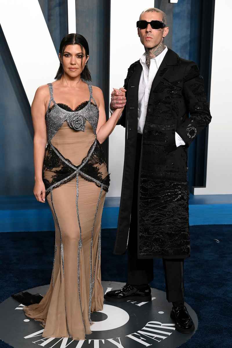 Kourtney Kardashian Vanity Fair Oscars Party 2022