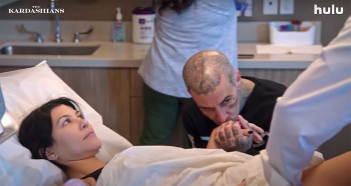 Kourtney Kardashian and Travis Barker Freeze Embryos in The Kardashians Trailer Hulu 2
