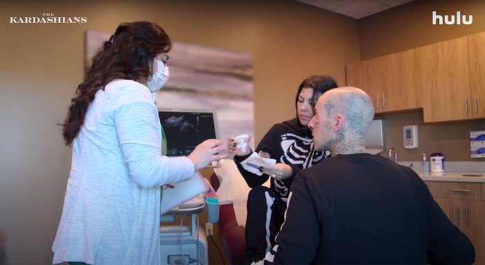 Kourtney Kardashian and Travis Barker Freeze Embryos in The Kardashians Trailer Hulu