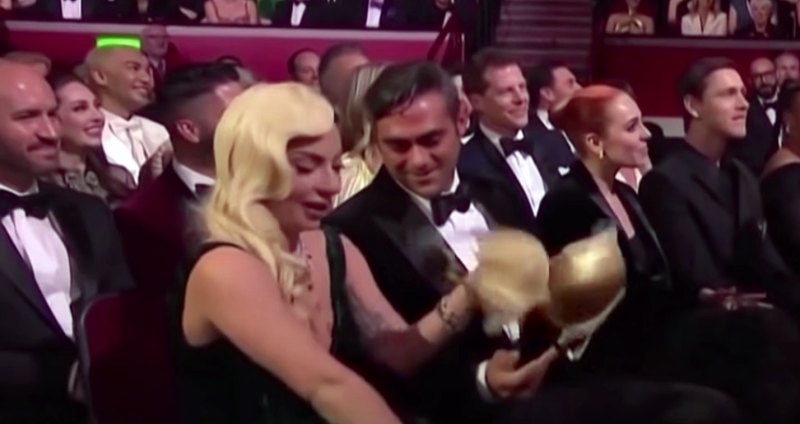 Lady Gaga Michael Polansky BAFTA 2022