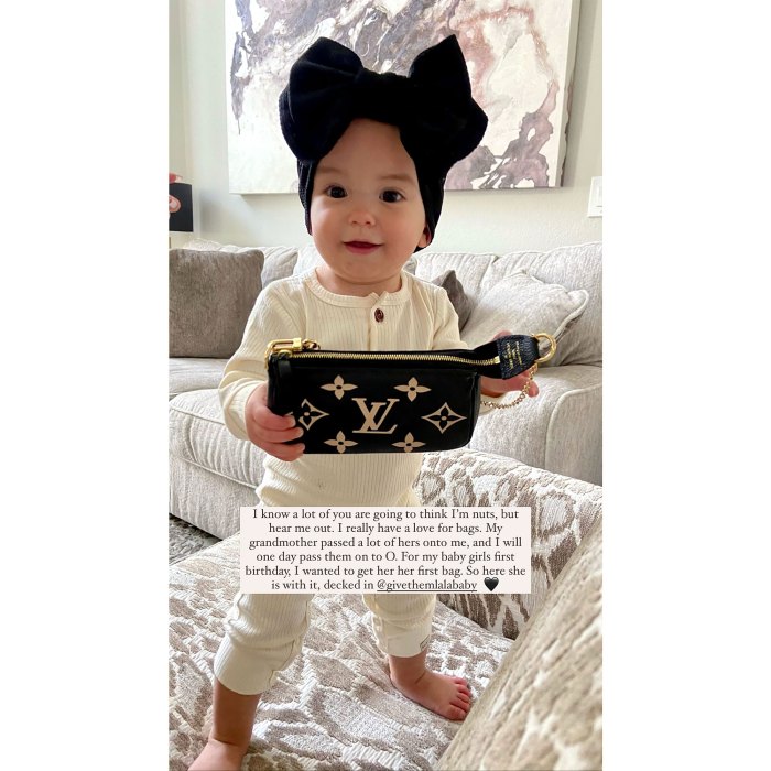 Lala Kent Gifts Daughter Ocean an $880 Louis Vuitton Bag for 1st Birthday