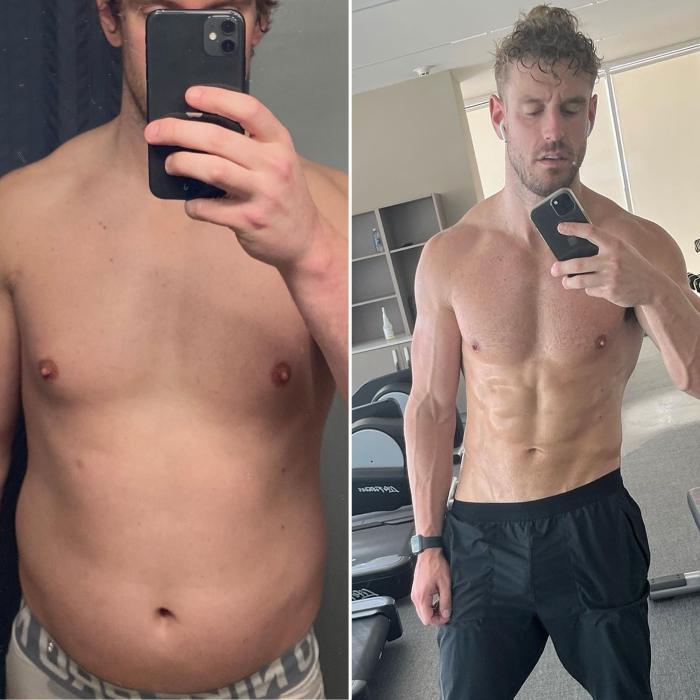 Love Is Blinds Shayne Jansen Reveals Before and After Photos of His Body Transformation