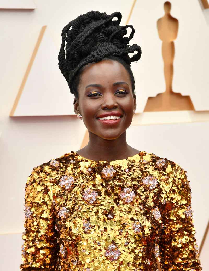 Lupita Nyong'o Beauty Gallery Oscars 2022