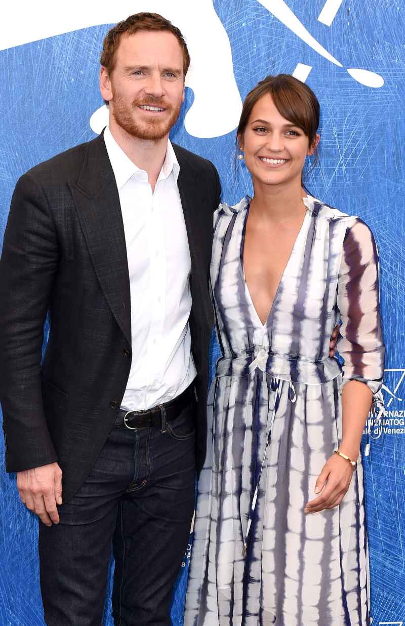Michael Fassbender and Alicia Vikander Famous Irish Men and the Lucky Ladies Who Have Won Their Hearts