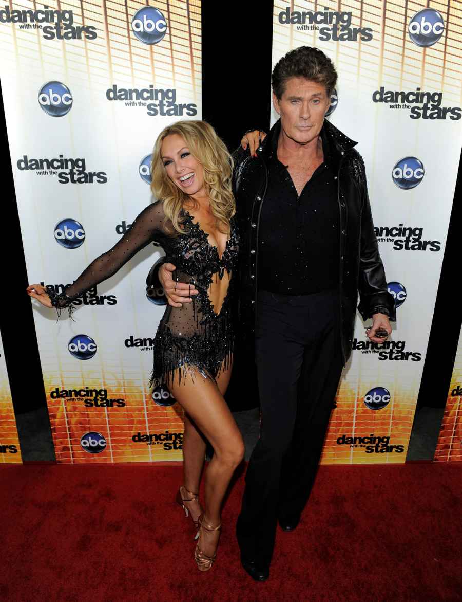 Most Disastrous Dancing With the Stars Partners Ever David Hasselhoff and Kym Johnson