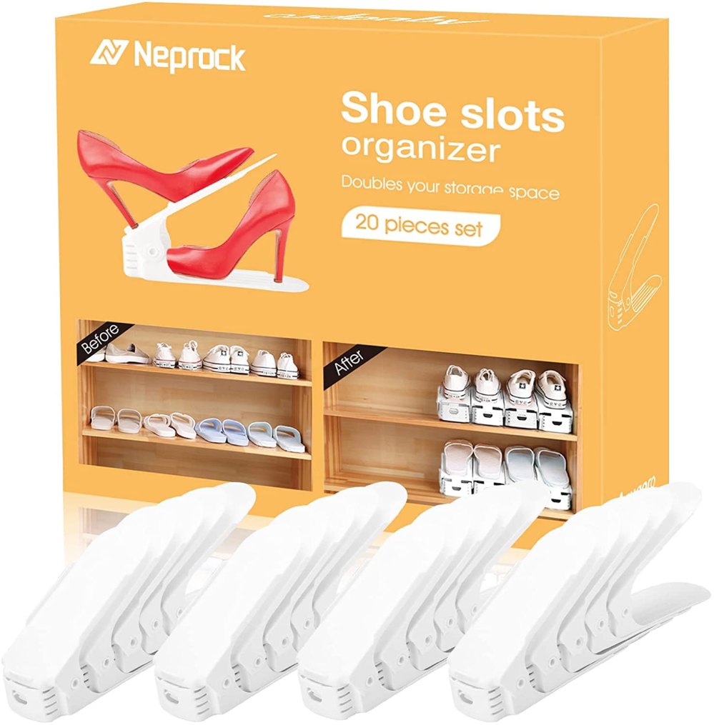 Neprock Shoe Slots Organizer