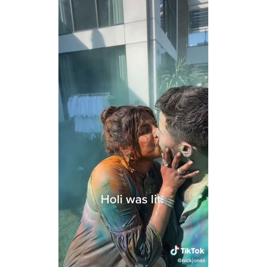 Nick Jonas and Priyanka Chopra Celebrate 1st Holi Since Becoming Parents: See Photos From the Festivities