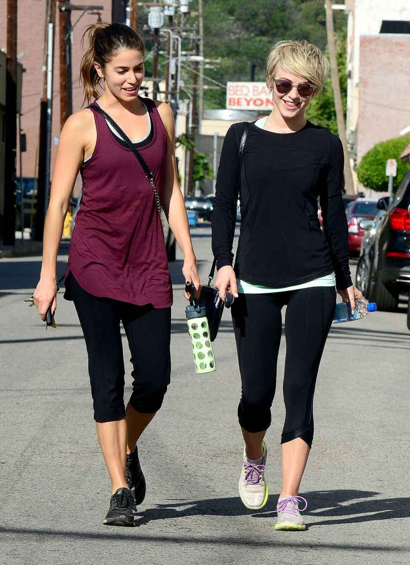 Nikki Reed and Julianne Hough Celebrity Workout Buddies