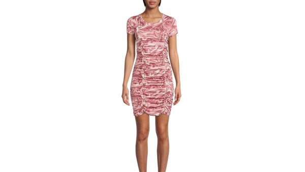 No Boundaries Double Ruched Front Dress