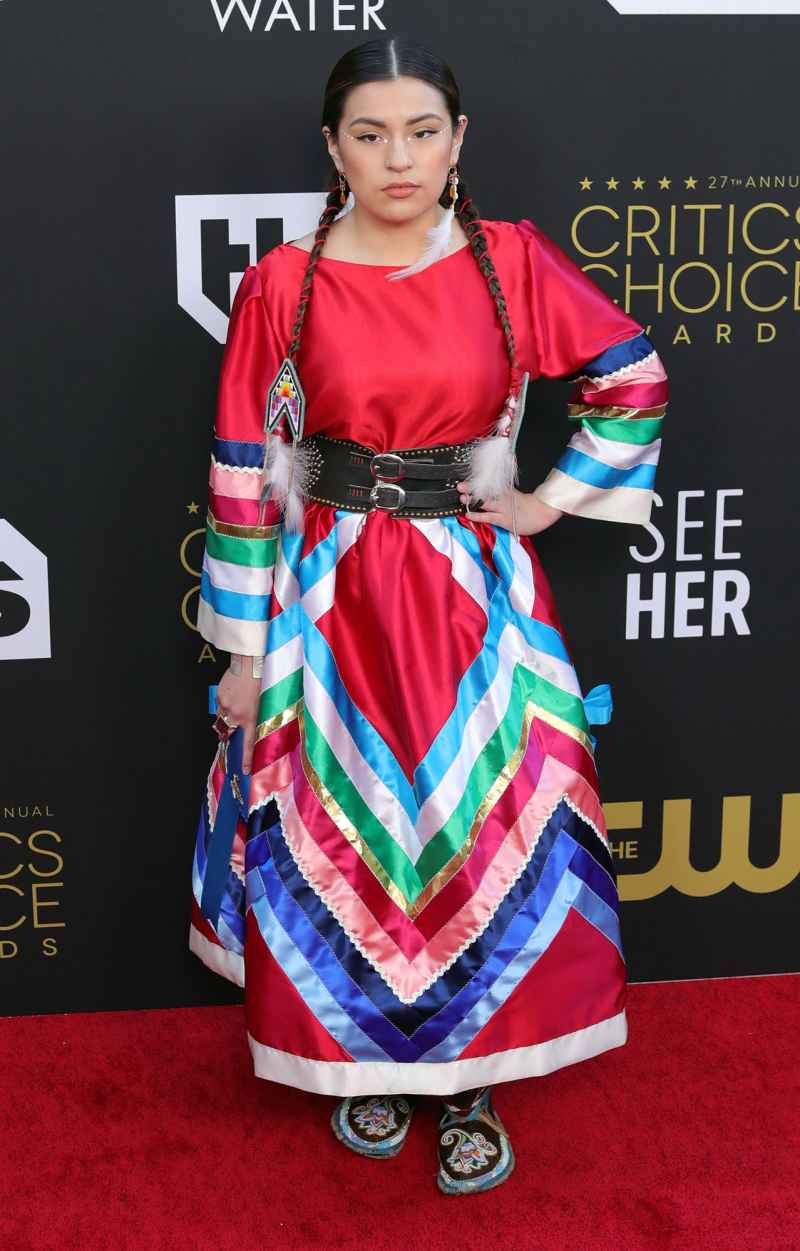 Paulina Alexis Critics Choice Awards 2022 Red Carpet Fashion