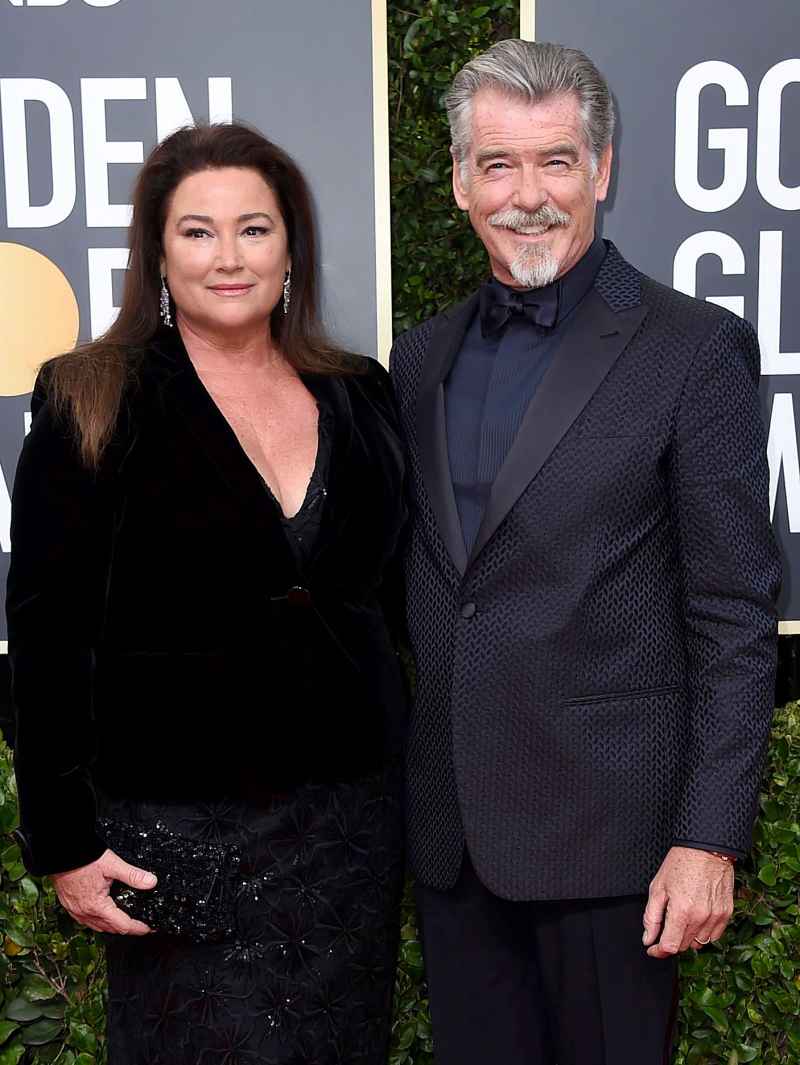 Pierce Brosnan and Keely Shaye Smith Famous Irish Men and the Lucky Ladies Who Have Won Their Hearts