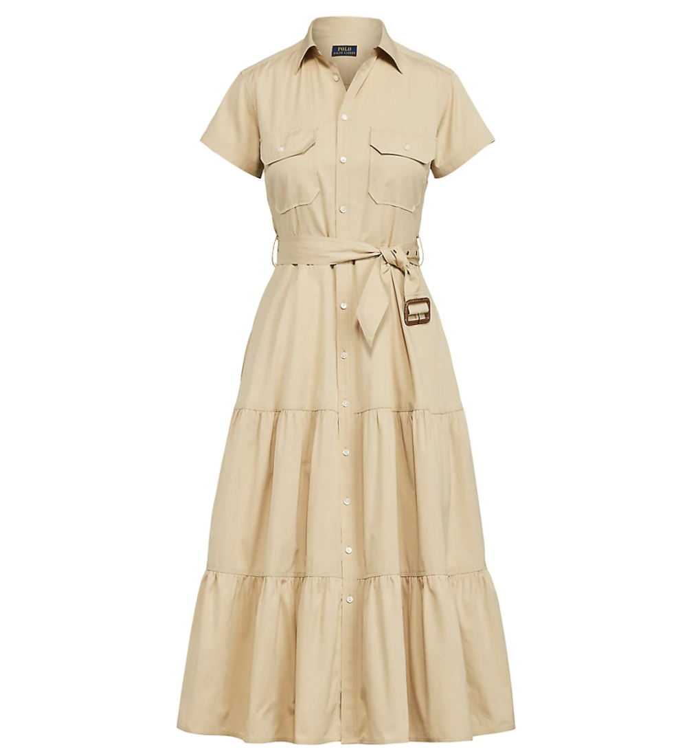Polo Ralph Lauren Short-Sleeve Maxi Dress