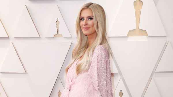 Pregnant Nicky Hilton More Stars Showing Baby Bumps Oscars Red Carpet