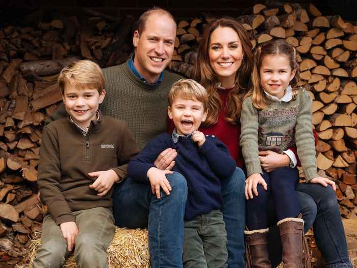 Prince George, Princess Charlotte, and Prince Louis Kate Middleton Prince William