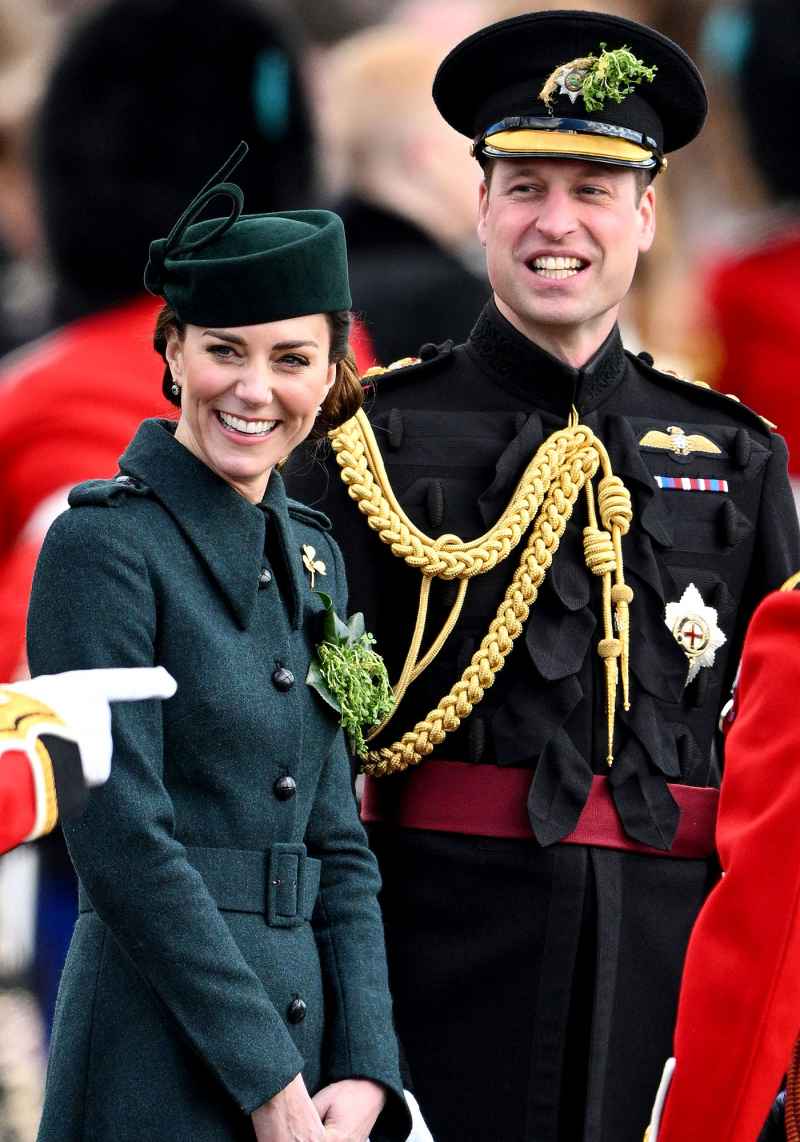 Prince William Duchess Kate st patricks day parade gall