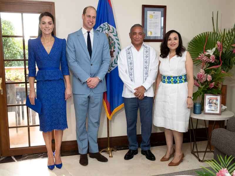 Prince William and Duchess Kate Arrive in Belize for Caribbean Tour