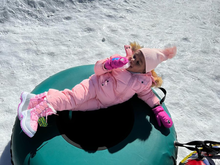 RHOA’s Kenya Moore’s Daughter and More Celebrity Kids Playing in Snow