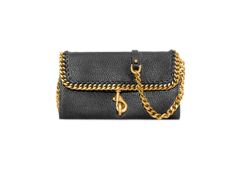 Rebecca Minkoff Edie Leather Wallet-On-Chain