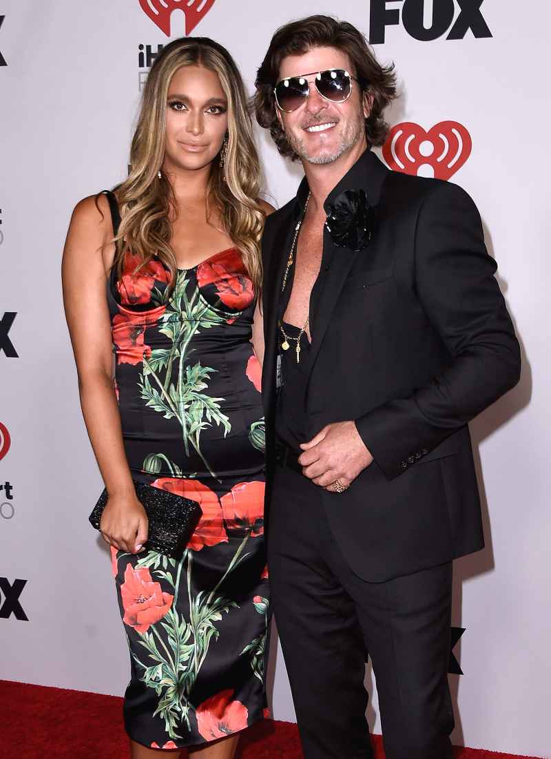Robin Thicke and April Love Geary A Timeline of Their Relationship