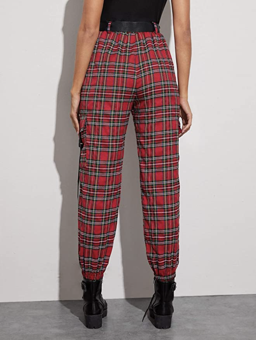 Plaid Pants to Create a Tartan Look