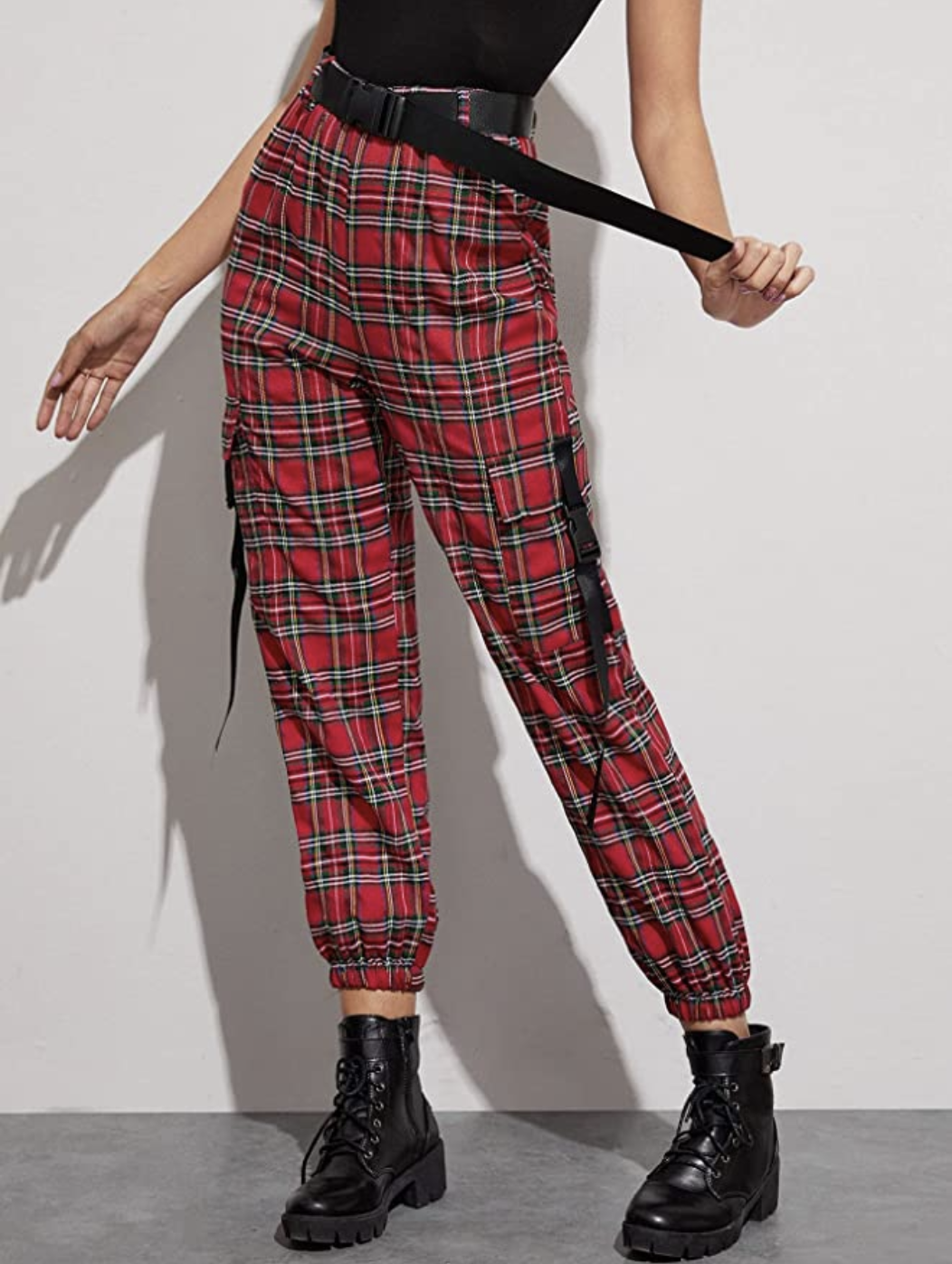 Plaid Pants to Create a Tartan Look