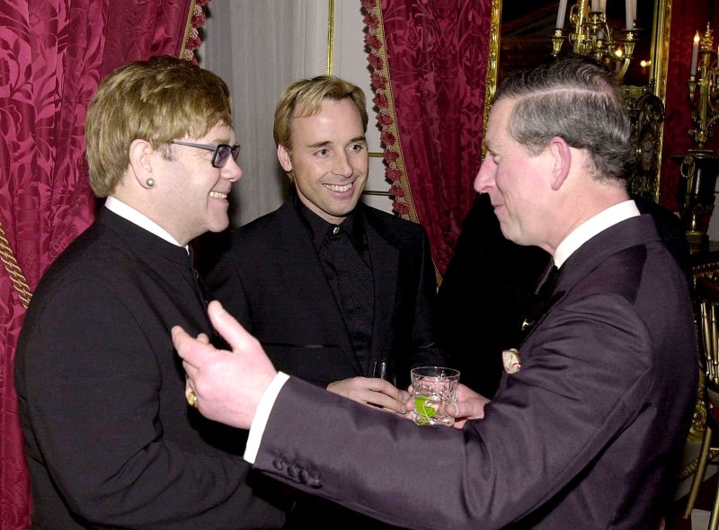 Royal Meeting Elton John and David Furnish Through the Years