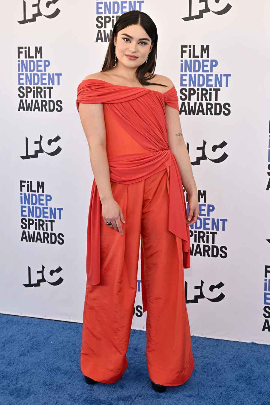See What Stars Wore Film Independent Spirit Awards Devery Jacobs