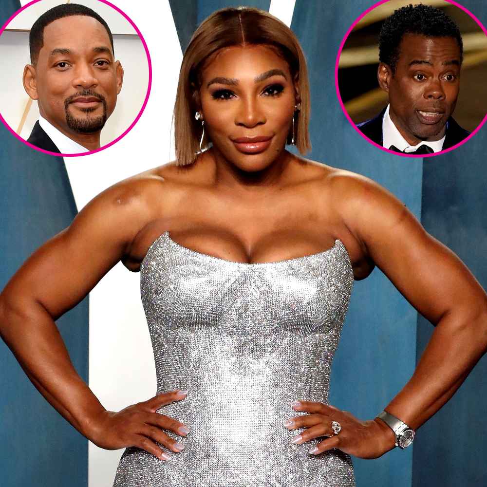 Serena Williams Reacts to Will Smith Slapping Chris Rock at the Oscars