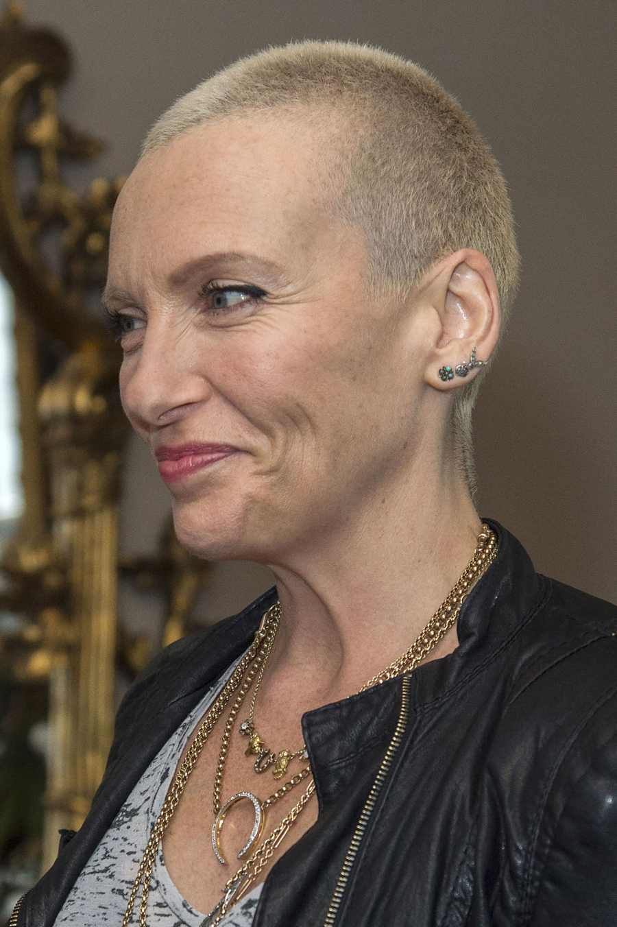 Stars With Shaved Heads Toni Collette