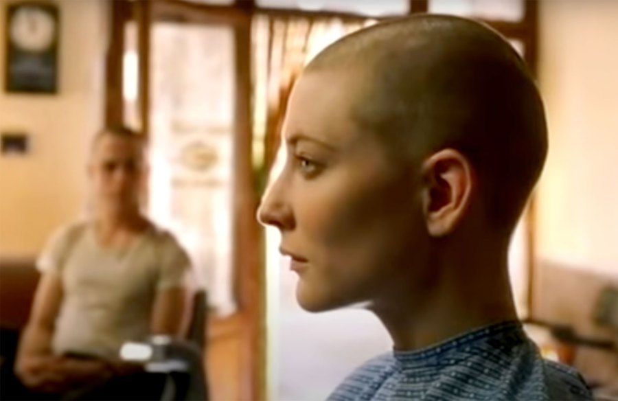 Stars With Shaved Heads Kate Blanchett