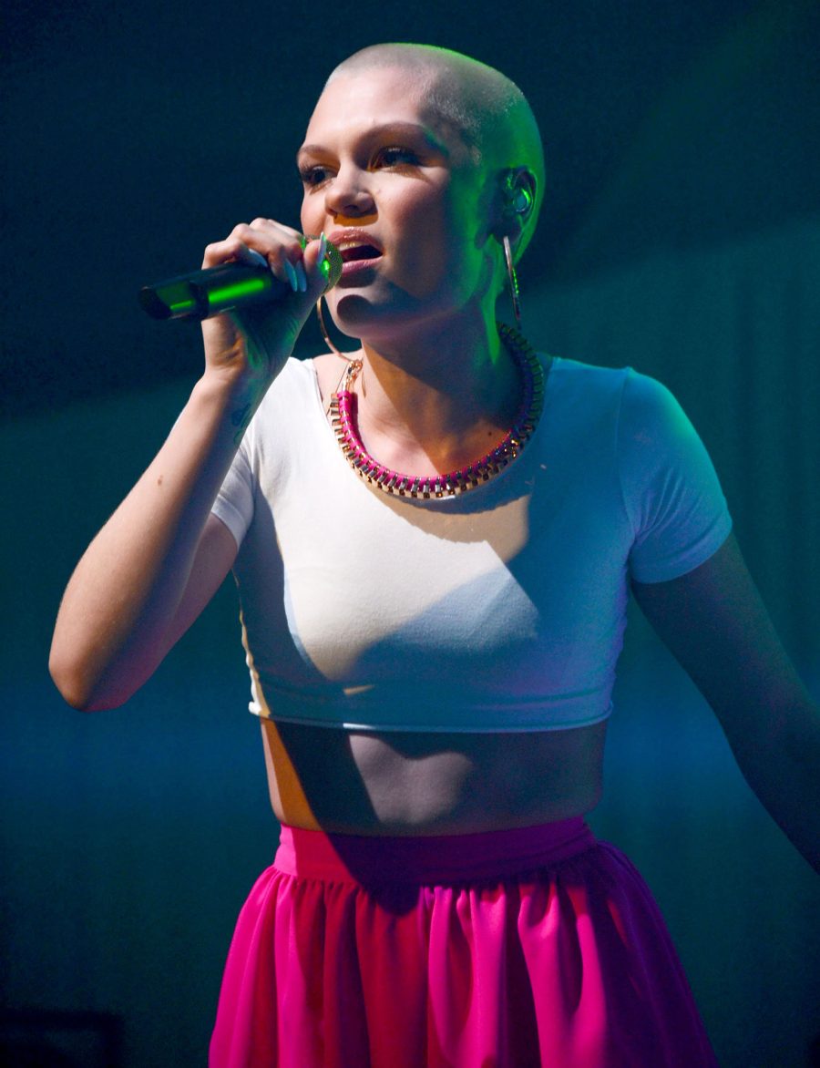 Stars With Shaved Heads Jessie J