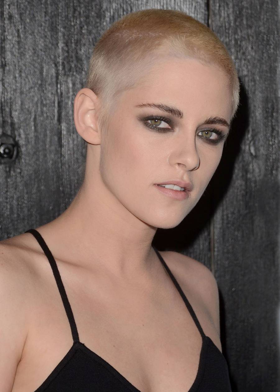 Stars With Shaved Heads Kristen Stewart