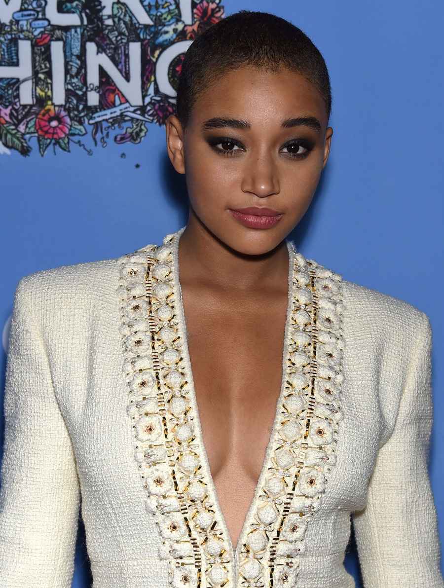 Stars With Shaved Heads Amandla Stenberg