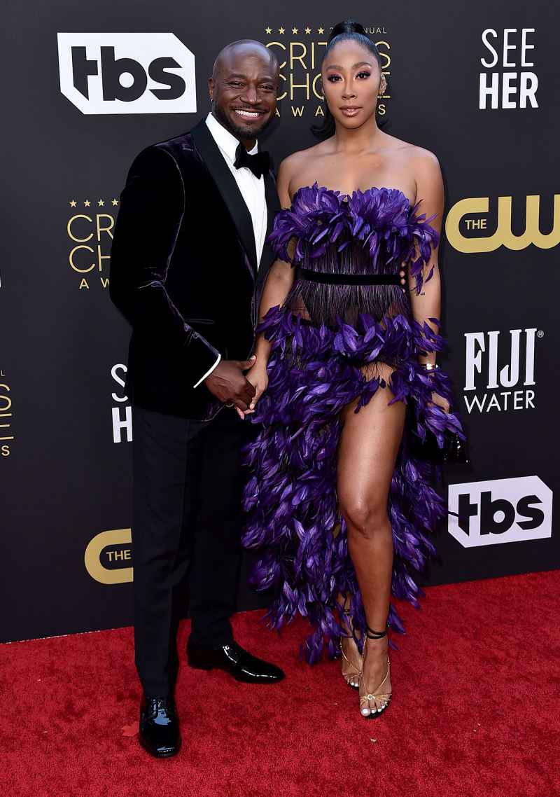Taye Diggs and Apryl Jones Hottest Couples on the Critics Choice Awards 2022 Red Carpet