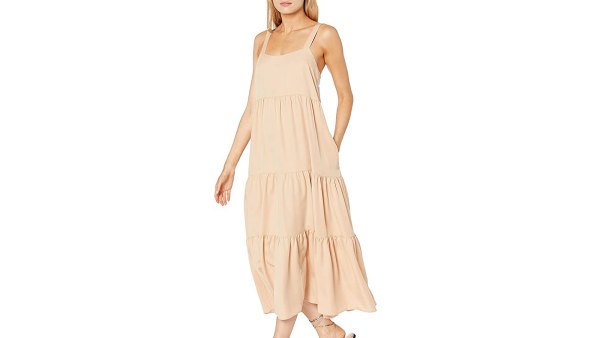 The Drop Women's Britt Tiered Maxi Tent Dress