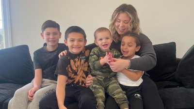 “That’s 30”!  Teen Mom 2's Kailyn Lowry posts family photo with four sons