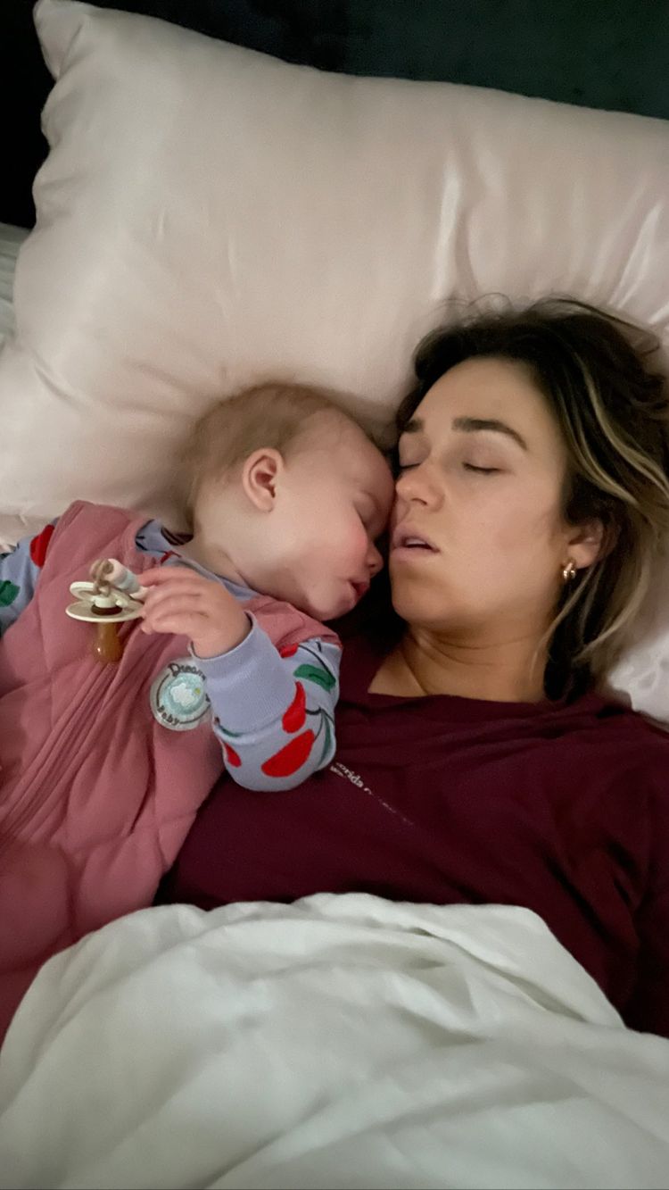 Too Cute! See Sadie Robertson Napping With 10-Month-Old Daughter Honey