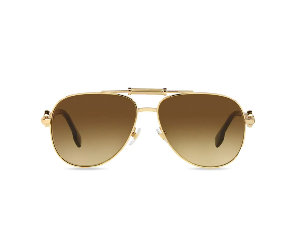 Versace Gradient Aviator Sunglasses