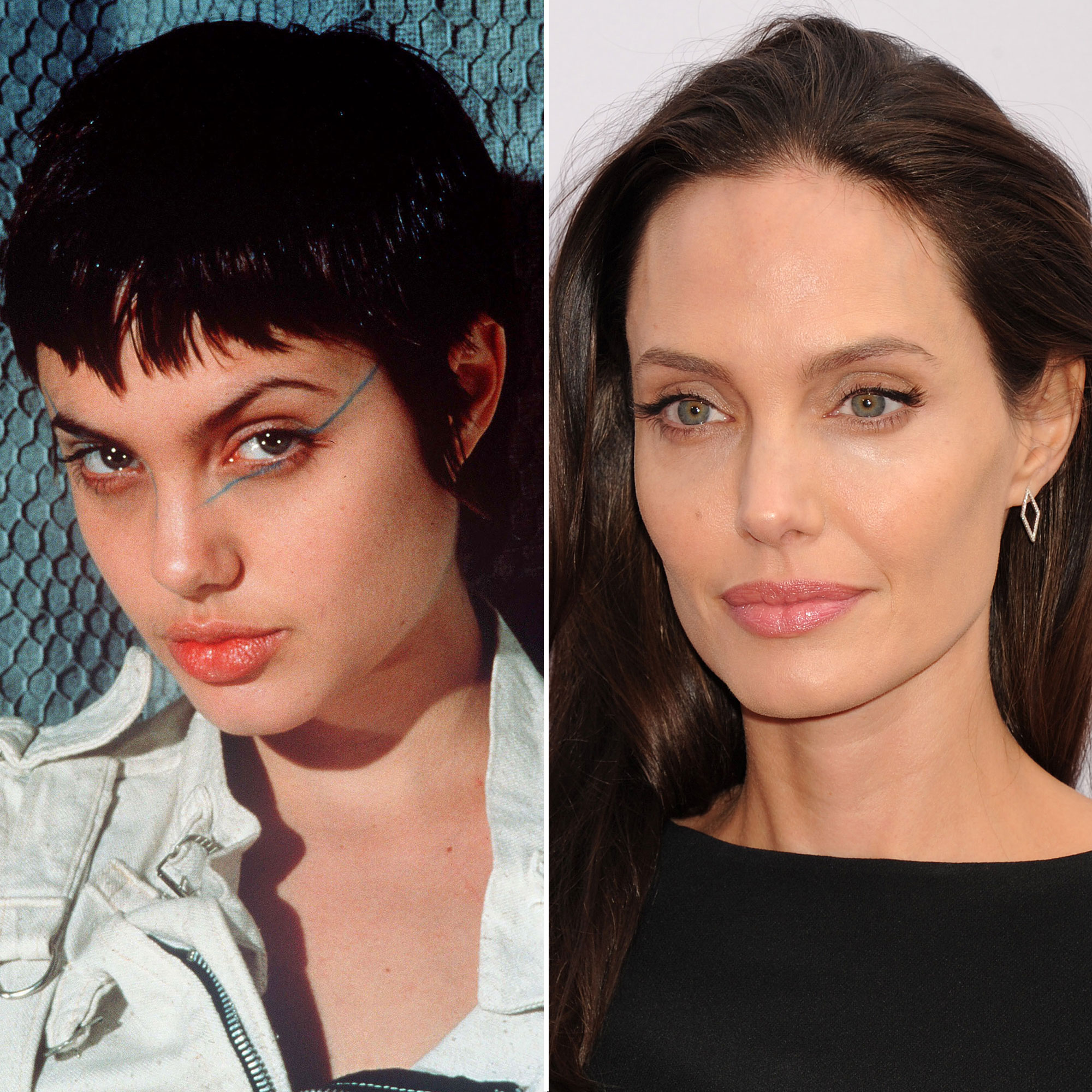 Angelina Jolie's Beauty Evolution From the '80s to Now