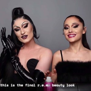 Watch Ariana Grande Get Drag Queen Inspired Makeover