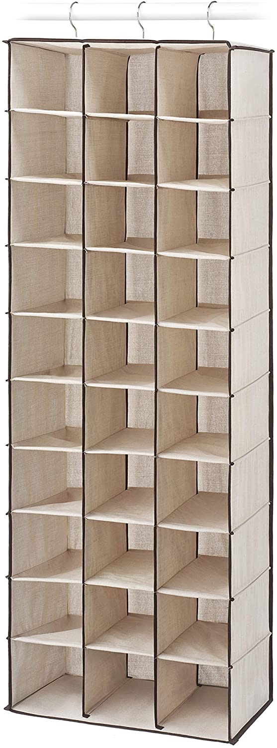 Whitmor 30 Section Hanging Shoe Shelves