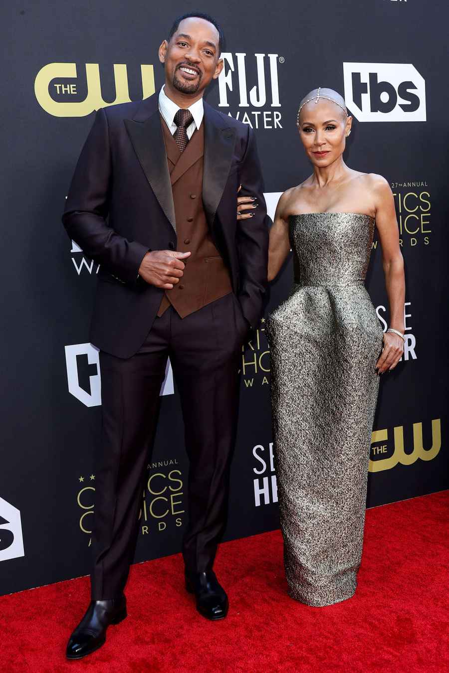 Will Smith and Jada Pinkett Smith Hottest Couples on the Critics Choice Awards 2022 Red Carpet