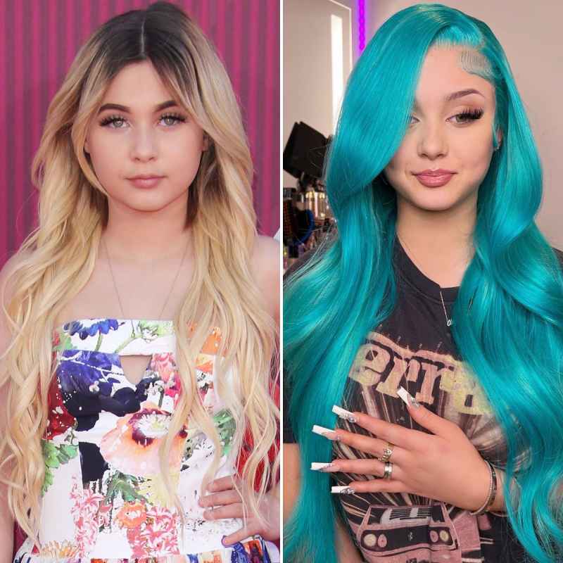 You Have See Alabama Barker Turquoise Hair Color